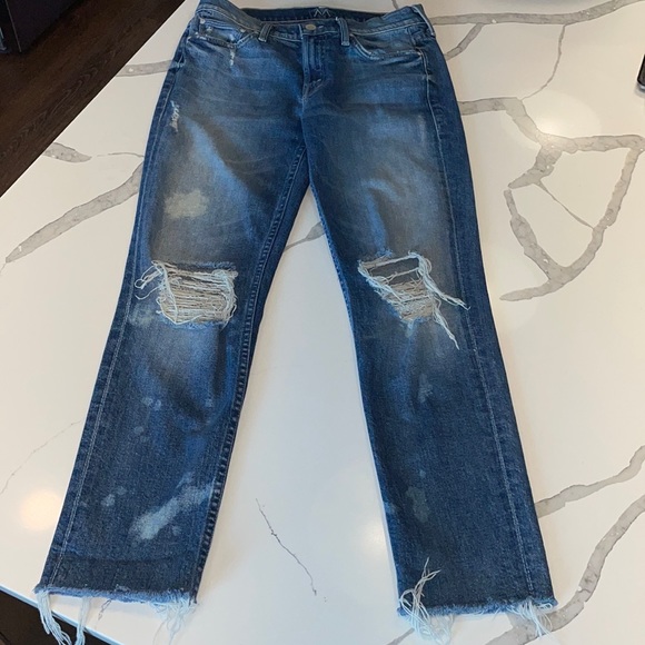 LIKE NEW MOTHER the Dropout Fray Sz 25 - Picture 3 of 11